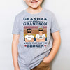 Custom Grandma and Grandson Kid Quote, Personalized Shirt, Gifts for Grandma and Grandson