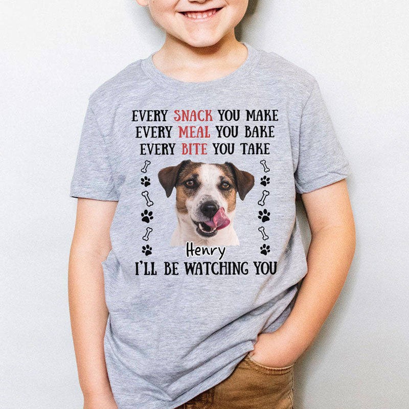 Every Snack You Make, Personalized Youth Shirt, Custom Gift For Kid, Custom Photo