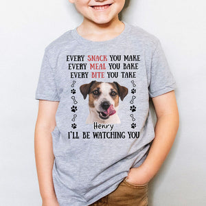 Every Snack You Make, Personalized Youth Shirt, Custom Gift For Kid, Custom Photo