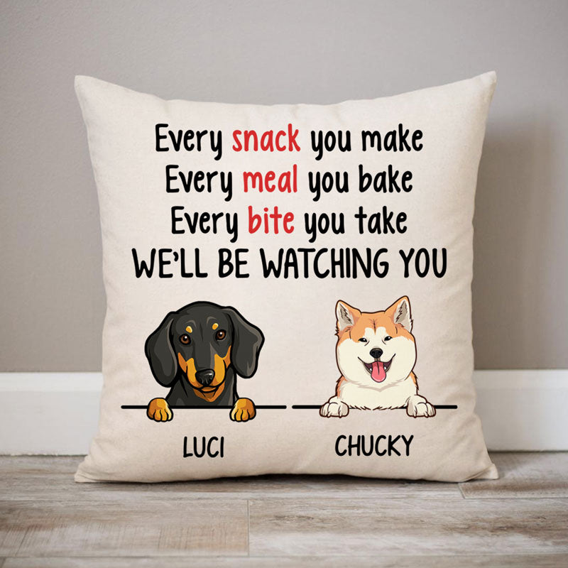 Custom Dog Pillow, Personalized Dog Gifts