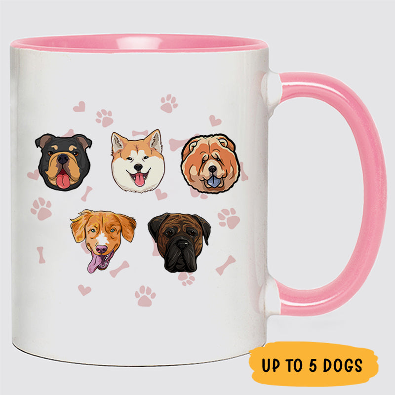 I Look Like I'm Listening To You, Customized Coffee Accent Mug, Personalized Gift for Dog Lovers