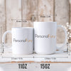 I'll Be Snuggled Up In Mommy's Belly, Personalized Mug, Father's Day Gifts for Expecting Dads