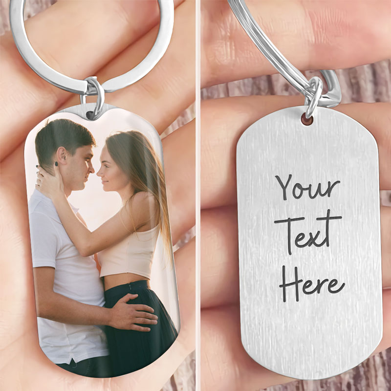 FineJewelrySavenko Personalized Gift for Him Signature Keychain, Customize Keychain, Custom Keychain with Handwriting, Remembrance Gift for Men