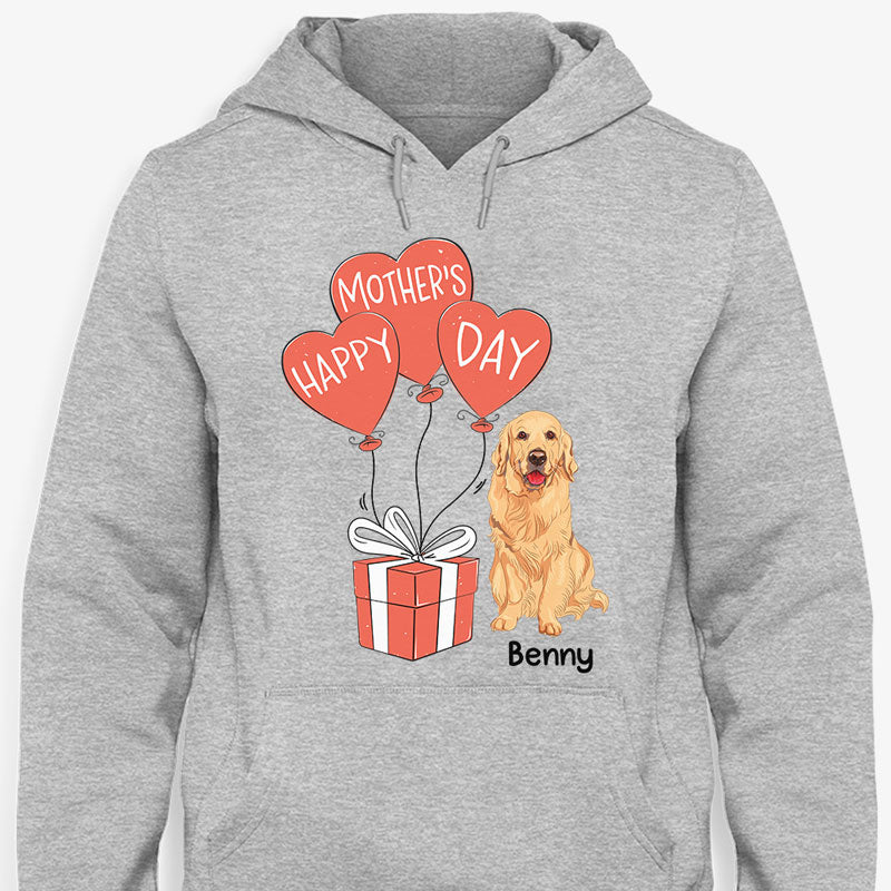 Happy Mother's Day Dog Balloon, Personalized Shirt, Gift For Dog Lovers