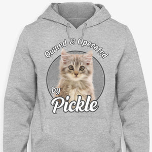Owned And Operated By, Personalized Shirt, Custom Gifts For Pet Lovers, Custom Photo