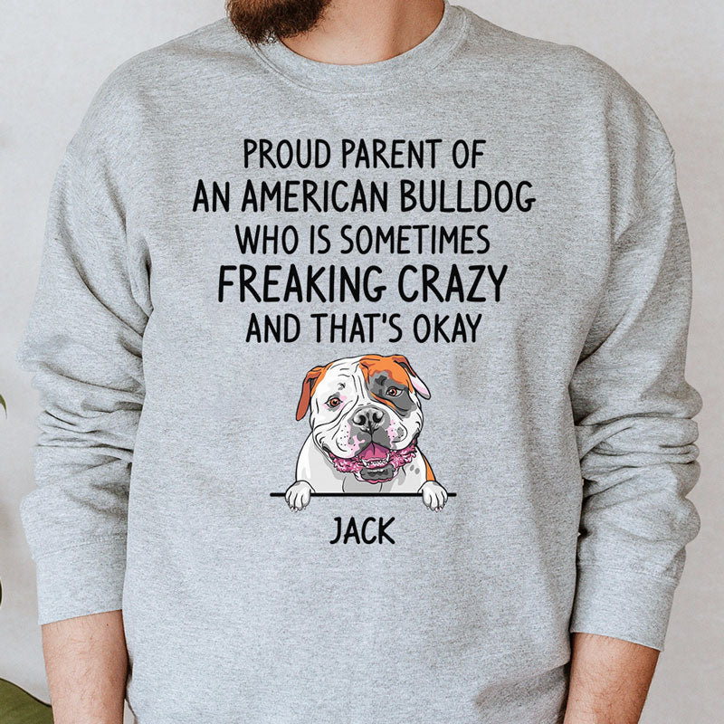 Proud Parent Of Dog, Personalized Custom Hoodie, Sweater, T shirts, Christmas for Dog Lovers