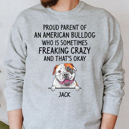 Proud Parent Of Dog, Personalized Custom Hoodie, Sweater, T shirts, Christmas for Dog Lovers