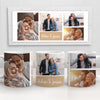 Family Photo Collage Mug, Personalized Ceramic Mug, Gift For Family, Custom Photo Coffee Mug