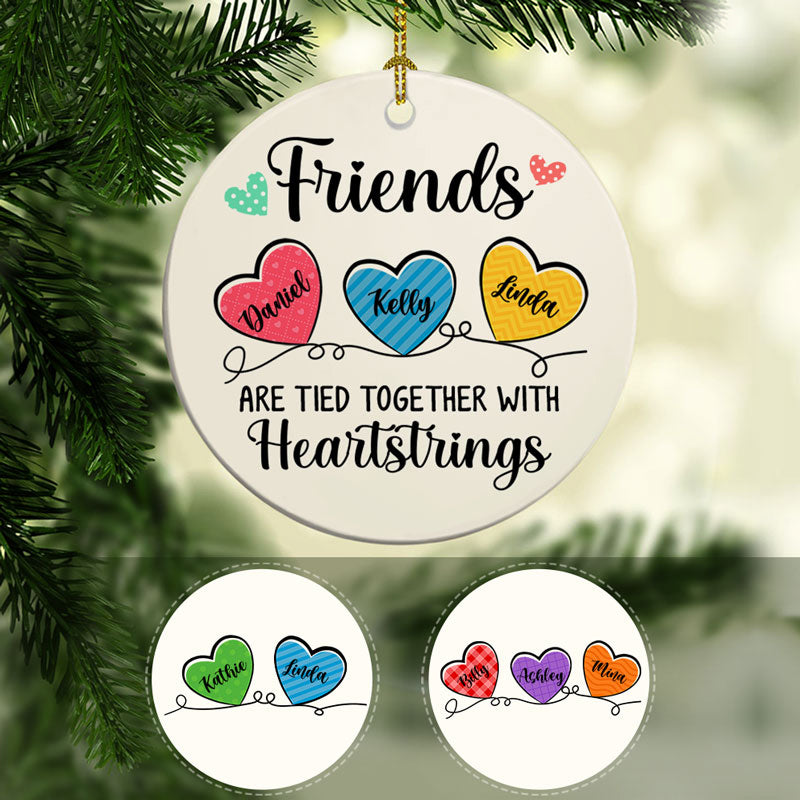 Handmade Wooden Christmas Ornaments, Friendship Stars