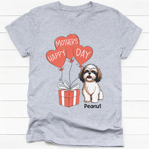 Happy Mother's Day Dog Balloon, Personalized Shirt, Gift For Dog Lovers