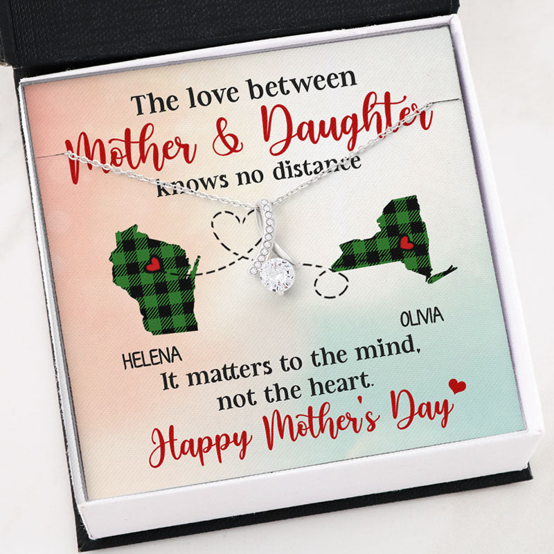 The Love Between Mother and Daughter, Alluring Beauty Luxury Necklace, Gift for Mom