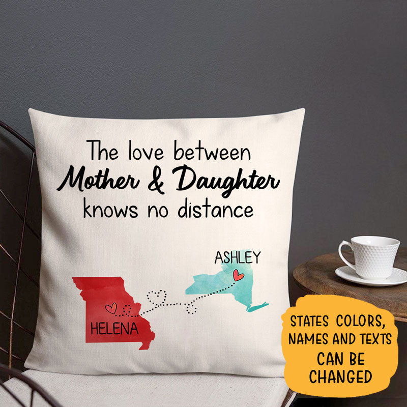 Personalized Long Distance Mom & Son or Daughter Mug