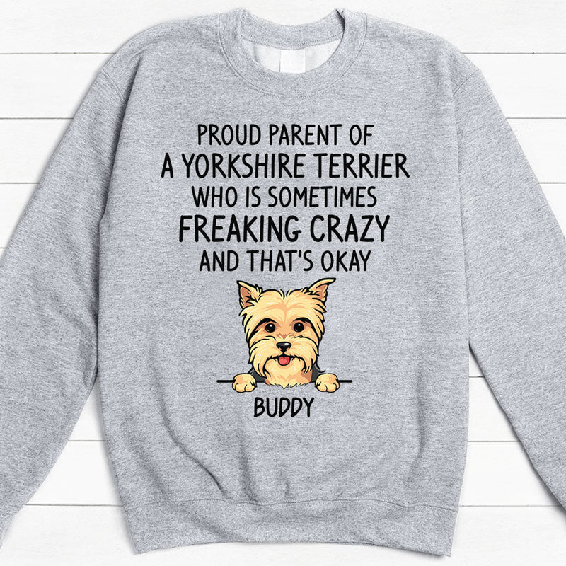 Proud Parent Of Dog, Personalized Custom Hoodie, Sweater, T shirts, Christmas for Dog Lovers