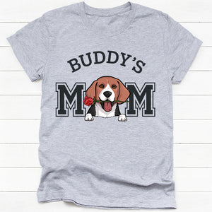 Dog Mom Custom Name, Personalized Shirt, Gift For Dog Lovers, Mother's Day Gifts