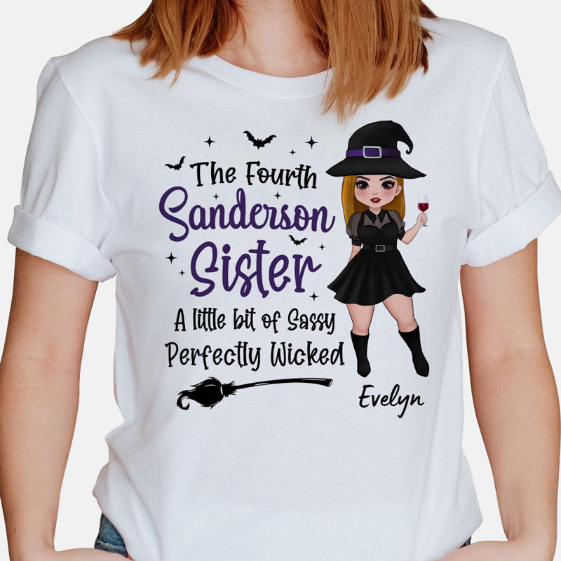 The Fourth Sanderson Sister, Custom Witch, Personalized Shirt, Halloween Gifts