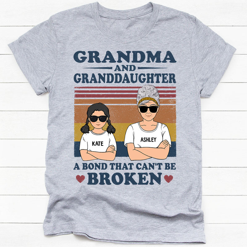 Custom Grandma and Granddaughter Kid Quote, Personalized Shirt, Gifts ...