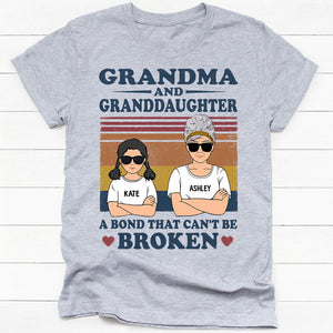 Custom Grandma and Granddaughter Kid Quote, Personalized Shirt, Gifts for Grandma and granddaughter