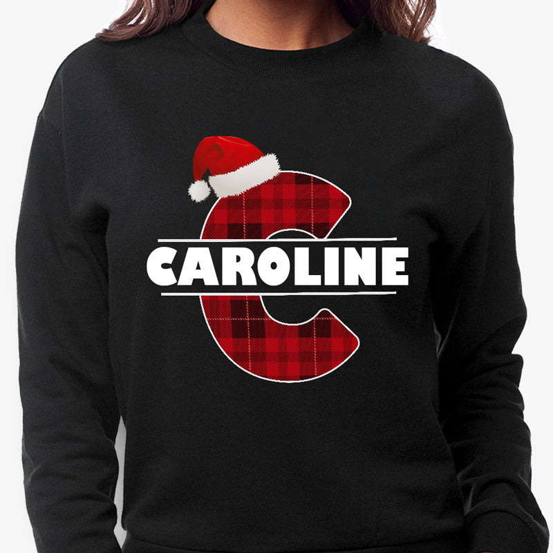 Christmas Alphabets, Personalized Custom Sweaters, T Shirts, Christmas Gifts