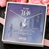 Every Day Of My Life Is Perfect, Personalized Luxury Necklace, Message Card Jewelry, Gift For Her