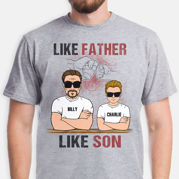 Cleveland Indians Like Father Like Son T shirt Adult and Youth!