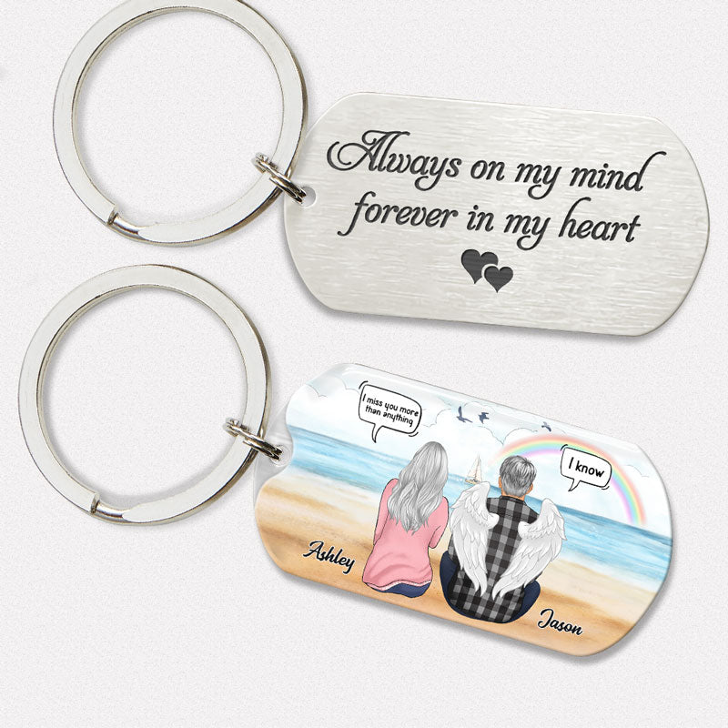 Custom Photo Keychain, Gift for Him - I Still Love You, Personalized Anniversary Gift, PersonalFury, No Gift Box / Pack 2