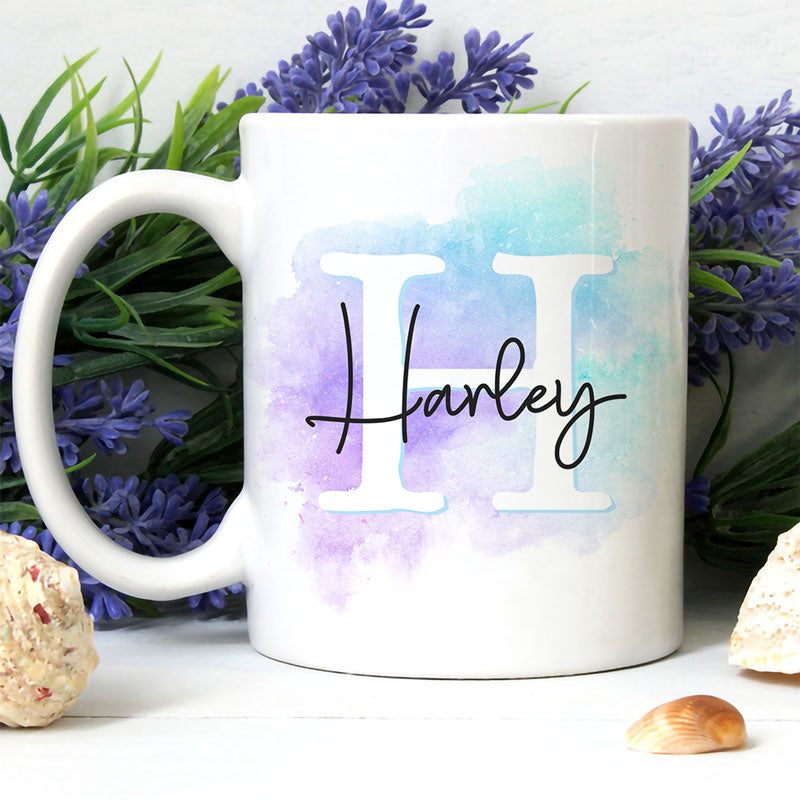 Personalized Name Snow, Personalized Mugs, Custom Coffee Mugs - PersonalFury