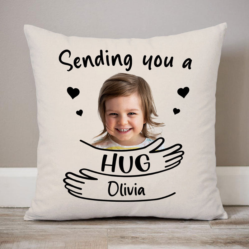 Personalized Photo Throw Pillow