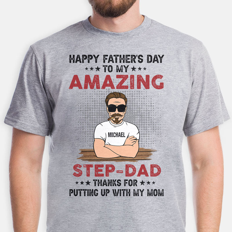 Gifts for Stepdad, Custom best birthday, Christmas gifts for step dad -  PersonalFury