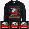 Tis the season to be Jolly, Personalized Custom Sweaters, T shirts, Christmas Gifts for Dog Lovers