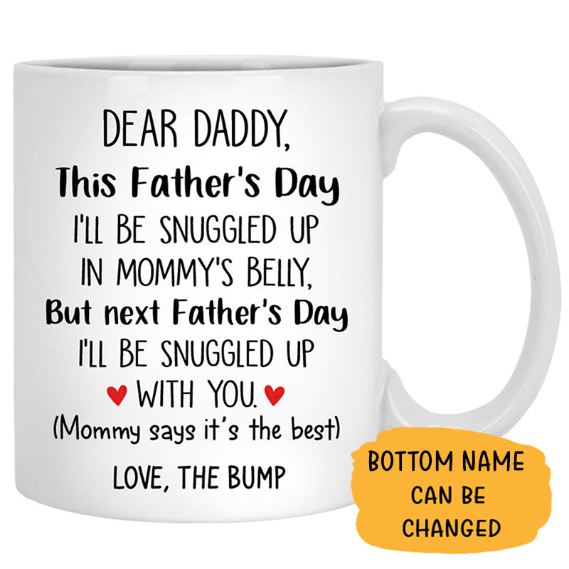 Buy Nice personalized New Dad New Mom Mug Pregnancy Announcement Gift For  Free Shipping CUSTOM XMAS PRODUCT COMPANY