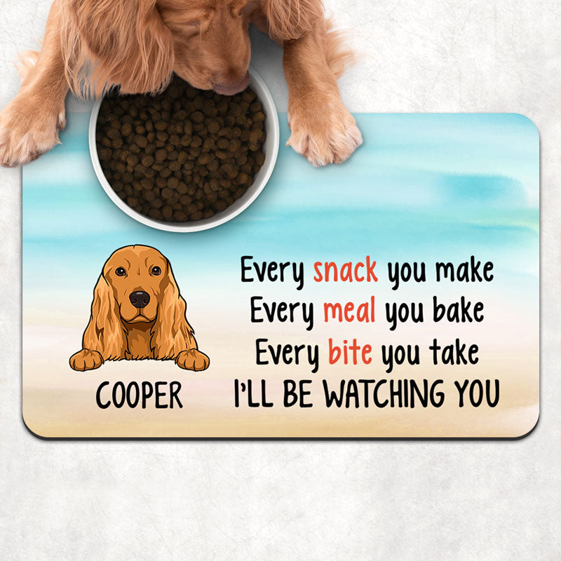 Design Your Own Dog Food Mat