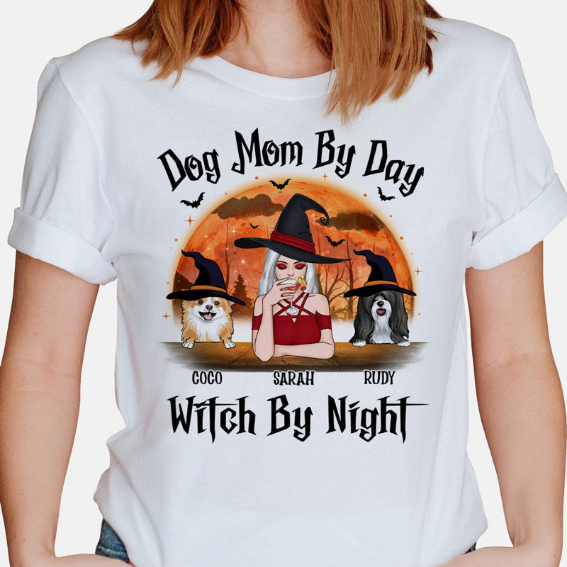 Dog Mom By Day, Gift For Dog Mom, Custom Shirt For Dog Lovers, Personalized Gifts