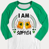 Drinking Partner, Personalized Unisex Raglan Shirt, St Patricks Day