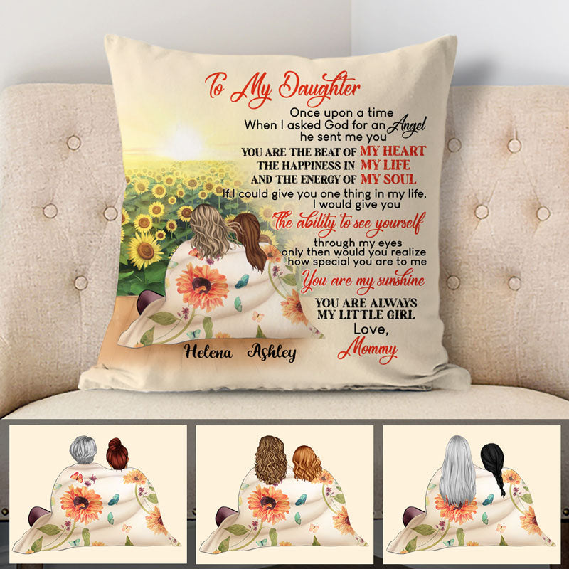 Personalized Gift for Daughter Daily Affirmations Pillow 23645