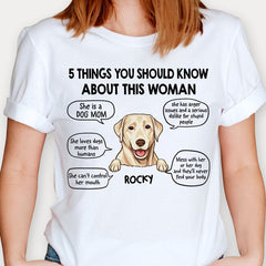 5 Things You Should Know About This Woman, Custom T Shirts, Personaliz -  PersonalFury