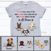 You Are At Peace, Custom Dog Memorial T Shirt, Personalized Gifts for Dog Lovers
