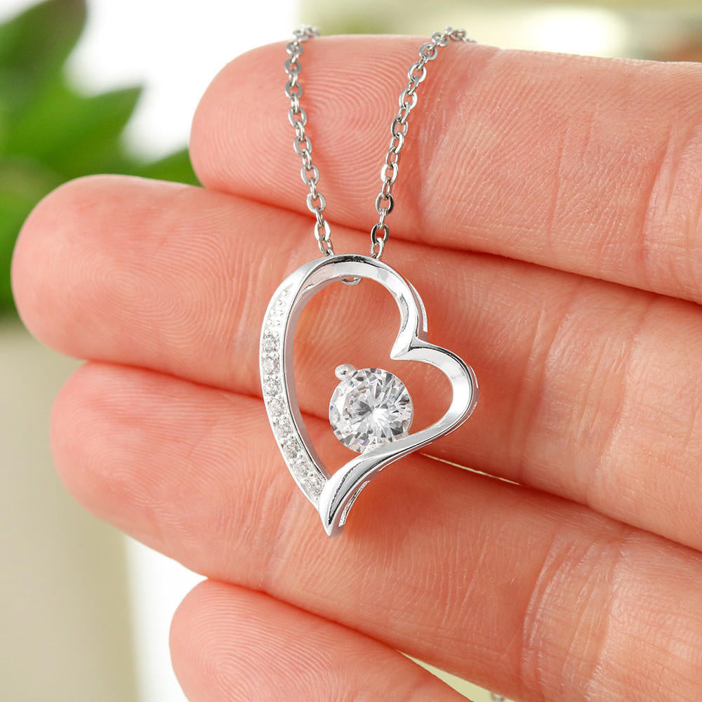 Forever and Always, Forever Love Luxury Necklace, Gift for Wife from Husband