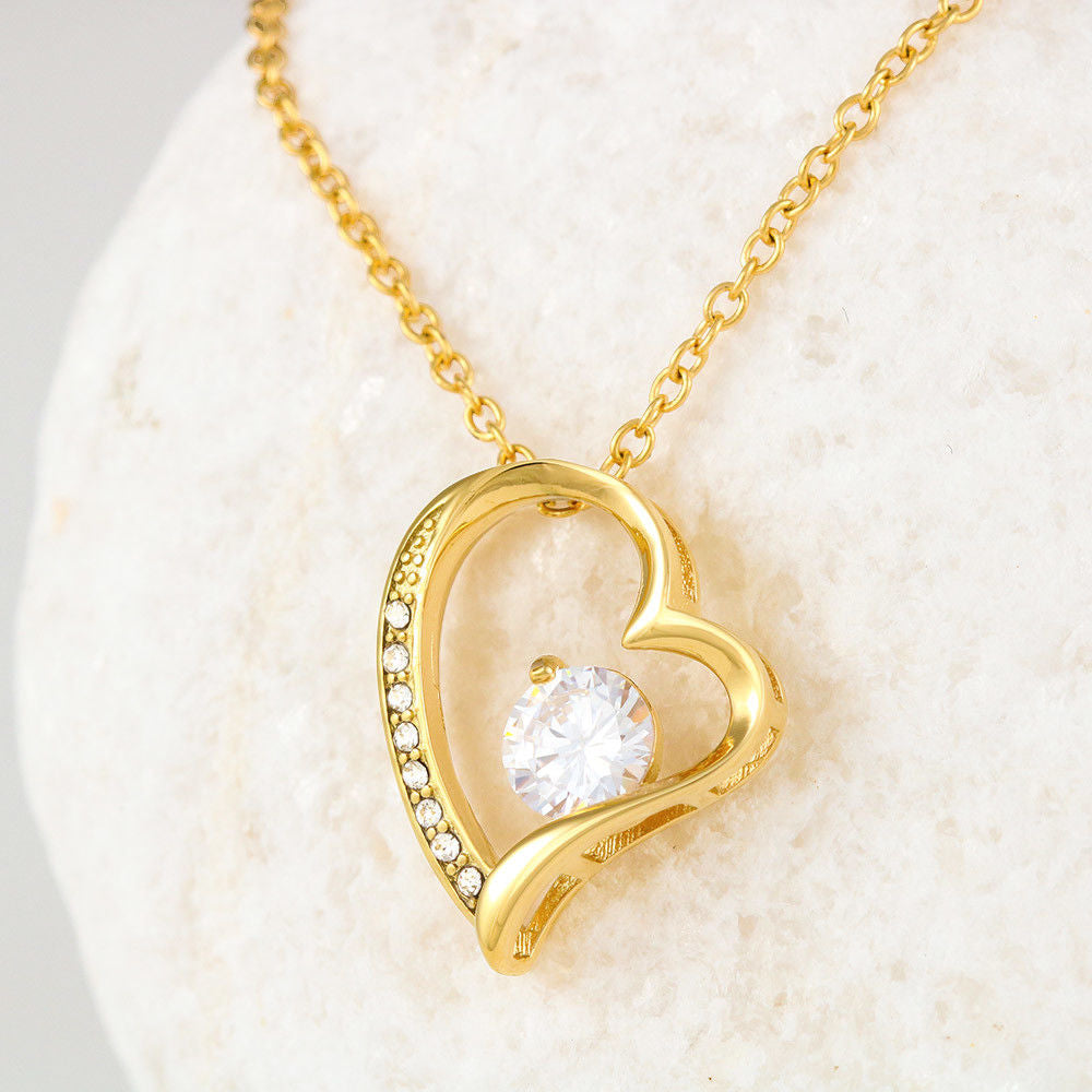 Forever and Always, Forever Love Luxury Necklace, Gift for Wife from Husband