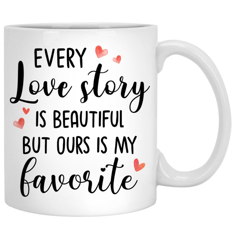 Every Love Story Is Beautiful, Fall mugs, Anniversary gifts, Personali -  PersonalFury