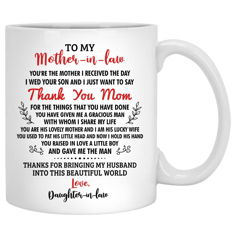 Gift For Mom Personalized Mug - Daughter to mom, Sunflower, Mother and -  Cerigifts