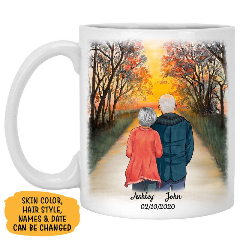 To My Boyfriend I Promise To Encourage You, Sunset, Anniversary gifts, Personalized Mugs, Valentine's Day gift