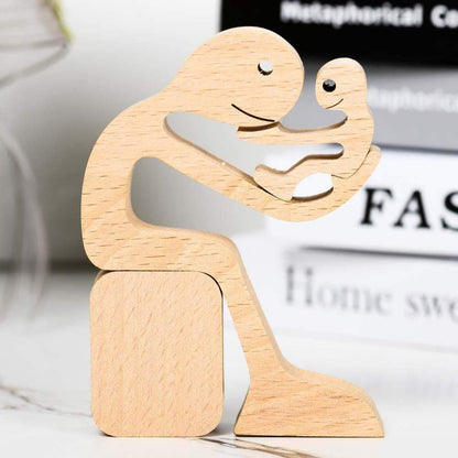 Couple This Is Us, Couple Statue Sculpture Carved, Wood Sculpture, Anniversary Gifts