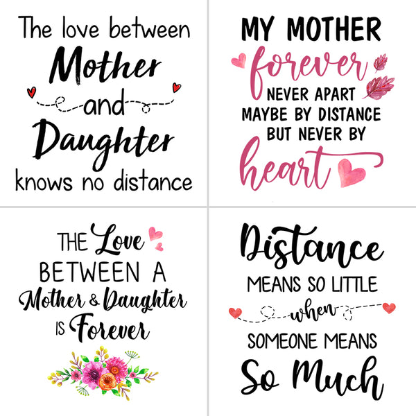 The Love Between Mother And Daughters Knows No Distance, Personalized -  PersonalFury