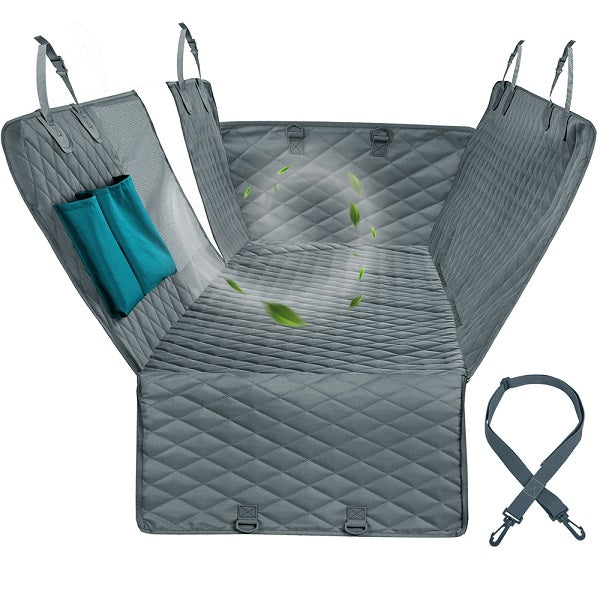 Pet Travel Car Seat Cover Waterproof Carrier Hammock Car Rear Back Seat Protector Mat Safety Carrier For Dogs, Pet Accessories