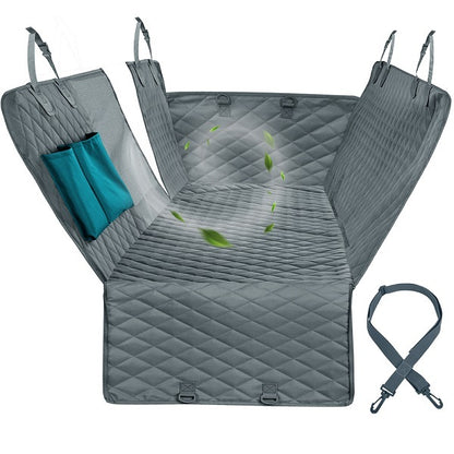 Pet Travel Car Seat Cover Waterproof Carrier Hammock Car Rear Back Seat Protector Mat Safety Carrier For Dogs, Pet Accessories