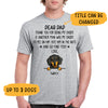 Thank You For Being My Daddy, Custom T Shirt, Personalized Gifts for Dog Lovers