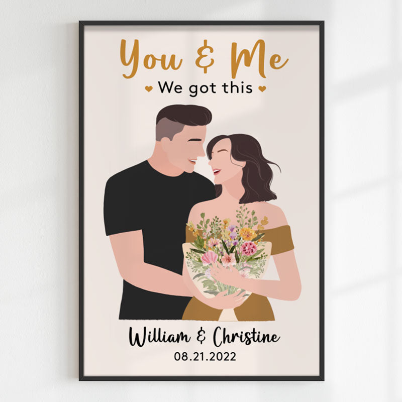 Personalized Wedding Gift - Couple Anniversary Gift - Personalized