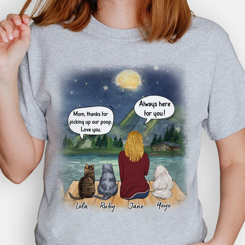 Mom You Are Purrrrfect Conversation, Personalized Shirt, Custom Gifts For Cat Lovers
