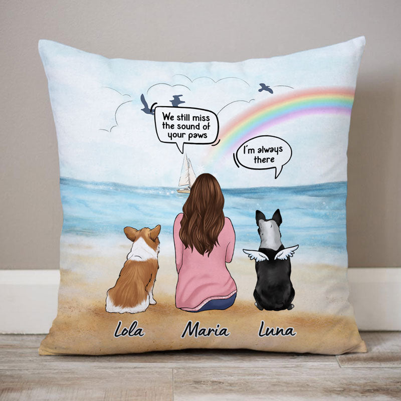 Amazon.com: Personalized Memorial Square Pillow for Loss of Mom Dad Grandpa  When You Miss Me Hug This and Know Custom Name Photo Memorial Gifts Sofa  Couch Cushion in Loving Memory Gifts for