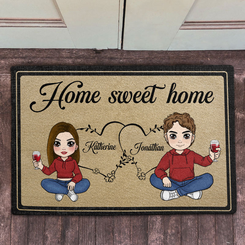 Home Sweet Home profiled decorative plaque